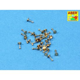 Aber Turned Imitation of Hexagonal Bolts 1,19mm x30pcs.