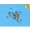 Aber Turned Imitation of Hexagonal Bolts 1,19mm x30pcs.