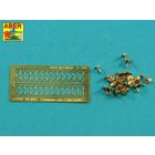 Aber One Wing Nuts for German Vehicles PE nuts with turned bolts