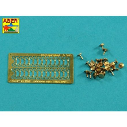 Aber One Wing Nuts for German Vehicles PE nuts with turned bolts