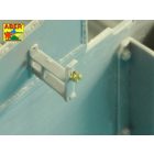 Aber One Wing Nuts for German Vehicles PE nuts with turned bolts