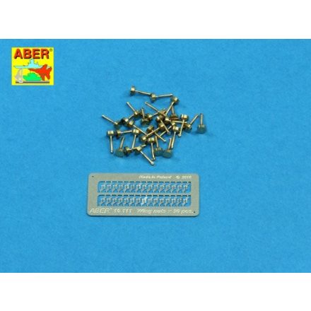 Aber Wing Nuts PE Nuts /w Turned Bolts x30pcs.