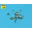 Aber Turned Imitation of Hexagonal Bolts x30pcs.