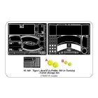 Aber Tiger I, E Tunisia 501 abt.- Turret storage bin (Tamiya)