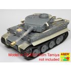 Aber Tiger I, E Tunisia 501 abt.- Side fenders (Tamiya)