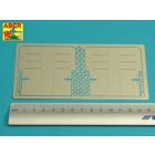 Aber Tiger I, E Tunisia 501 abt.- Exhaust Covers (Tamiya)