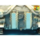 Aber Tiger I, E Tunisia 501 abt.- Exhaust Covers (Tamiya)