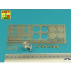 Aber Tiger I, E Tunisia 501 abt.- Air filter covers (Tamiya)