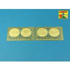 Aber German WWII 20L Jerry Can Closings & 200L Fuel Drum Covers (Choice A)