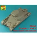 Aber Models Pz.Kpfw. I, Ausf.A/B (Sd.Kfz. 101) Tool & Equipment holders
