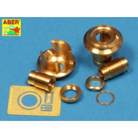   Aber Final Muzzle Brake Used on German 7,5cm Barrel for Pz.Kpfw.IV Ausf.H/J (Tamiya, Trumpeter)