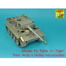 Aber Models Barrel 8,8 cm KwK 36/56 to Tiger I early  (Andy's Hobby/Takom)