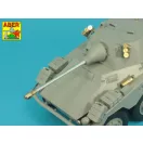 Aber Models German 5cm KwK39 Barrel for Sd.Kfz.234/2 PUMA (Das Werk model)