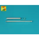 Aber Models Barrel for German 75 mm PaK 40 gun without muzzle brake