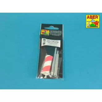   Aber Models Gun barrel for  37 mm M6 gun used on US  M8 Greyhound (Andy's)