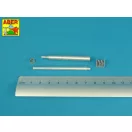 Aber Models Gun barrel for  37 mm M6 gun used on US  M8 Greyhound (Andy's)