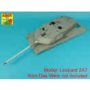 Aber Models 120 mm L/55 Barrel for German Tank Leopard 2A7V