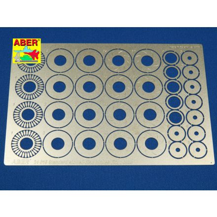 Aber Standard Slotted Brake Discs 14mm dia.