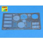 Aber German Medium Tank Grilles for Sd.Kfz.171 Panther Ausf.G Late (Academy)