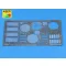 Aber German Medium Tank Grilles for Sd.Kfz.171 Panther Ausf.G Late (Academy)