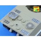 Aber German Medium Tank Grilles for Sd.Kfz.171 Panther Ausf.G Late (Academy)