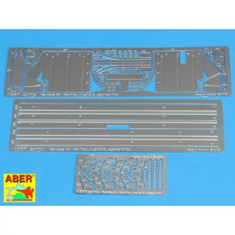   Aber Fenders for Panther Ausf.G & Jagdpanther (Academy, Tamiya)