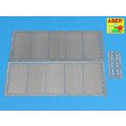 Aber Side Skirts for Panther Ausf.G & Jagdpanther (Academy, Tamiya)