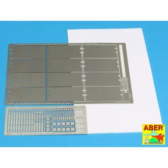 Aber Side Skirts for Sd.Kfz.171 Panther Ausf.A/D (Dragon)