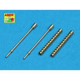 Aber Barrels for US Browning M-1919A4 with Two Part Muzzle