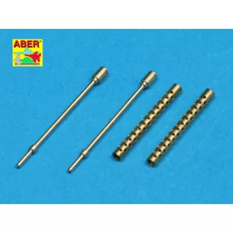 Aber Barrels for US Browning M-1919A4 with Two Part Muzzle