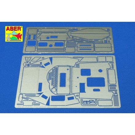 Aber Panzerjager 1 upper hull detailing (Italeri, Zvezda)