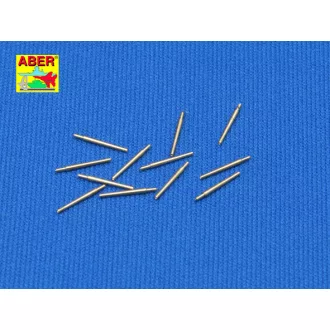 Aber 127mm Type 89 A/A Short Barrels for Japan War Ships