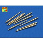 Aber 406mm (16in) Long Barrels for Turrets Without Antiblast Covers for North Carolina, Washington Ships