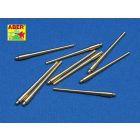 Aber 406mm (16in) Short Barrels for Turrets With Antiblast Covers for North Carolina, Washington Ships