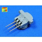 Aber 155mm Barrels for Japan War Ships Jamato, Musashi