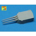 Aber 203mm (8in) Mk.12/15 Late Barrels for US Navy Heavy Cruisers Baltimore, Pittsburgh, Quincy, San Francisco, Tuscaloosa, Wichita, Vincennes, etc.