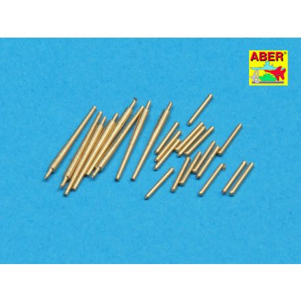 Aber 127mm L40 Type 89 /w Recoil Cylinders A/A Barrels for Japan War Ships