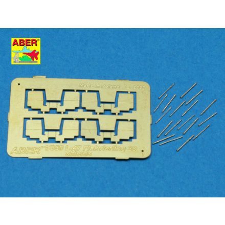 Aber 20mm Flak 38 Vierling Barrels /w Shields for German Navy Ships