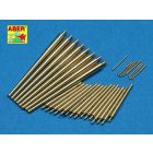 Aber 203mm & 100mm & 37mm Barrels for Italian Heavy Cruiser Pola (1941)