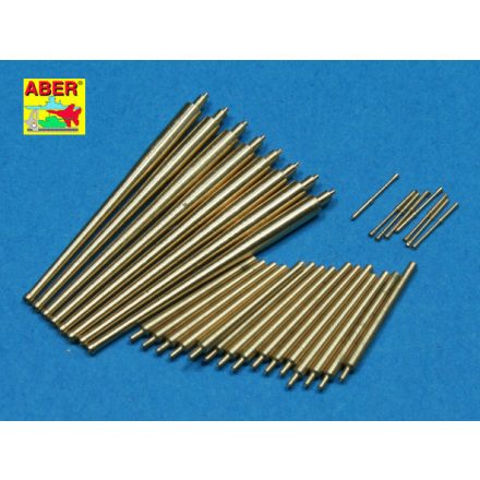 Aber 203mm & 100mm & 37mm Barrels for Italian Heavy Cruiser Pola (1941)