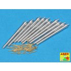 Aber 12" Mk.X BL & 12pdr & 18cwt QF Mk.I Barrels For Royal Navy Battleship HMS Dreadnought (Zvezda)