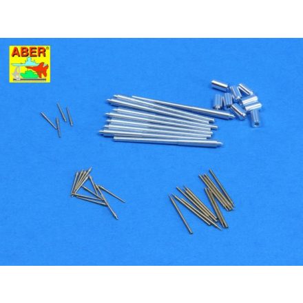 Aber 381mm & 152mm & 90mm & 120mm Barrels For Italian Battleship RN Roma