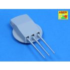 Aber 381mm & 152mm & 90mm & 120mm Barrels For Italian Battleship RN Roma