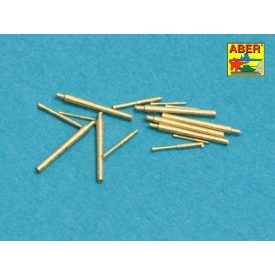   Aber 140mm & 25mm & 13mm Barrels for Japanese Light Cruiser Abukuma, Isuzu, Kinu, Nagara, Natori, Yura