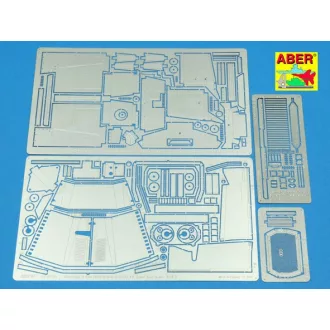 Aber Sd.Kfz.11 Late Fenders & Engine Overlay (AFV Club)