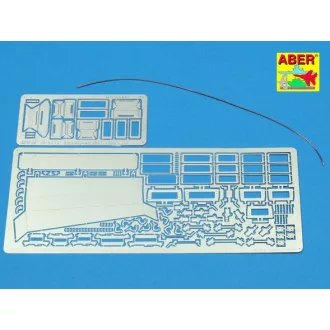   Aber Vision ports for Heavy Armoured Car Sd.Kfz.234 (Italeri)