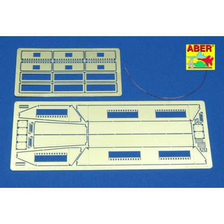 Aber German Sd.Kfz.251/1 Ausf.D. Pt.3. Stowage Bins (Dragon)