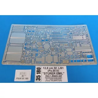   Aber 12,8cm Sf. L/61 (Pz.Sf.V) "Sturer Emil" Vol.1 - Basic Set (Trumpeter)