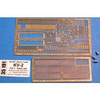 Aber Soviet Heavy Tank KV-2 Vol.1 - Basic Set (Trumpeter)