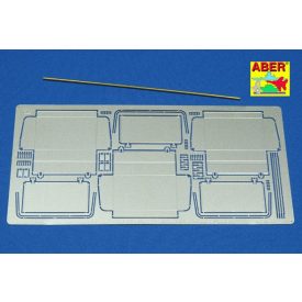   Aber Soviet Heavy Tank KV-1/2 Vol.4 - Additional Set - Tool Boxes (early type) for  Early Fender (Trumpeter)
